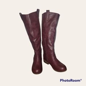 JG Burgundy boots